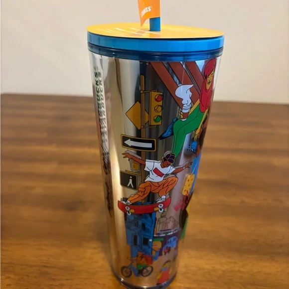 Starbucks x Marcos Chin New York City Collection - 24oz Venti Tumbler limited - Picture 1 of 8
